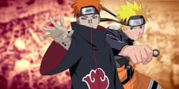 Pain and Naruto