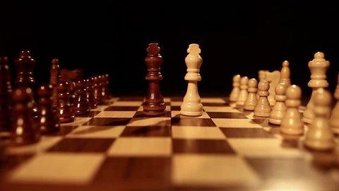 Two King Chess Pieces Standing Middle Stock Footage Video (100% Royalty-free) 13446962 | Shutterstock