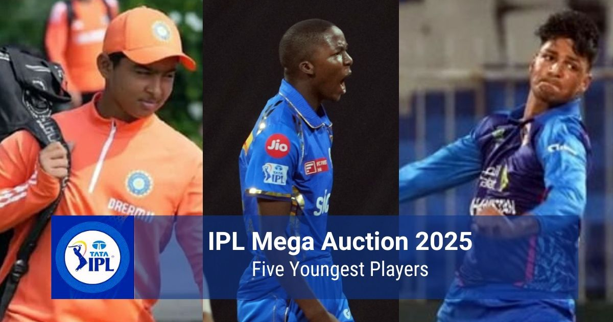 Top 5 Youngest Players at the IPL Mega Auction | Quizzop